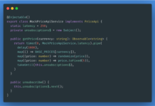 Прототипирование без API Angular