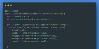 Прототипирование без API Angular