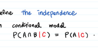 Условная независимость - основа байесовской сети Data Science