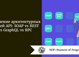 Сравнение архитектурных стилей API: SOAP vs REST vs GraphQL vs RPC