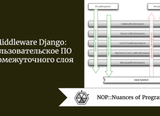 Middleware Django: пользовательское ПО промежуточного слоя