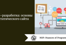 Веб-разработка: основы статического сайта Веб-разработка: основы статического сайта