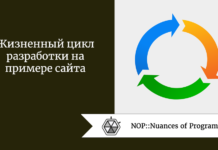 Жизненный цикл разработки на примере сайта Жизненный цикл разработки на примере сайта