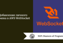 Добавление личного домена в AWS WebSocket Добавление личного домена в AWS WebSocket