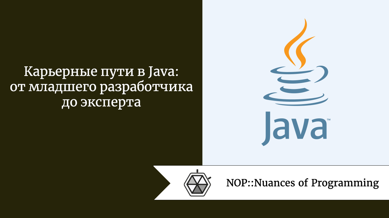 Карьерные пути в Java: от младшего разработчика до эксперта