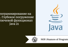 Программирование на Java. Глубокое погружение в ключевой функционал Java 21 Программирование на Java. Глубокое погружение в ключевой функционал Java 21