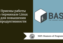 Приемы работы в терминале Linux для повышения продуктивности Приемы работы в терминале Linux для повышения продуктивности